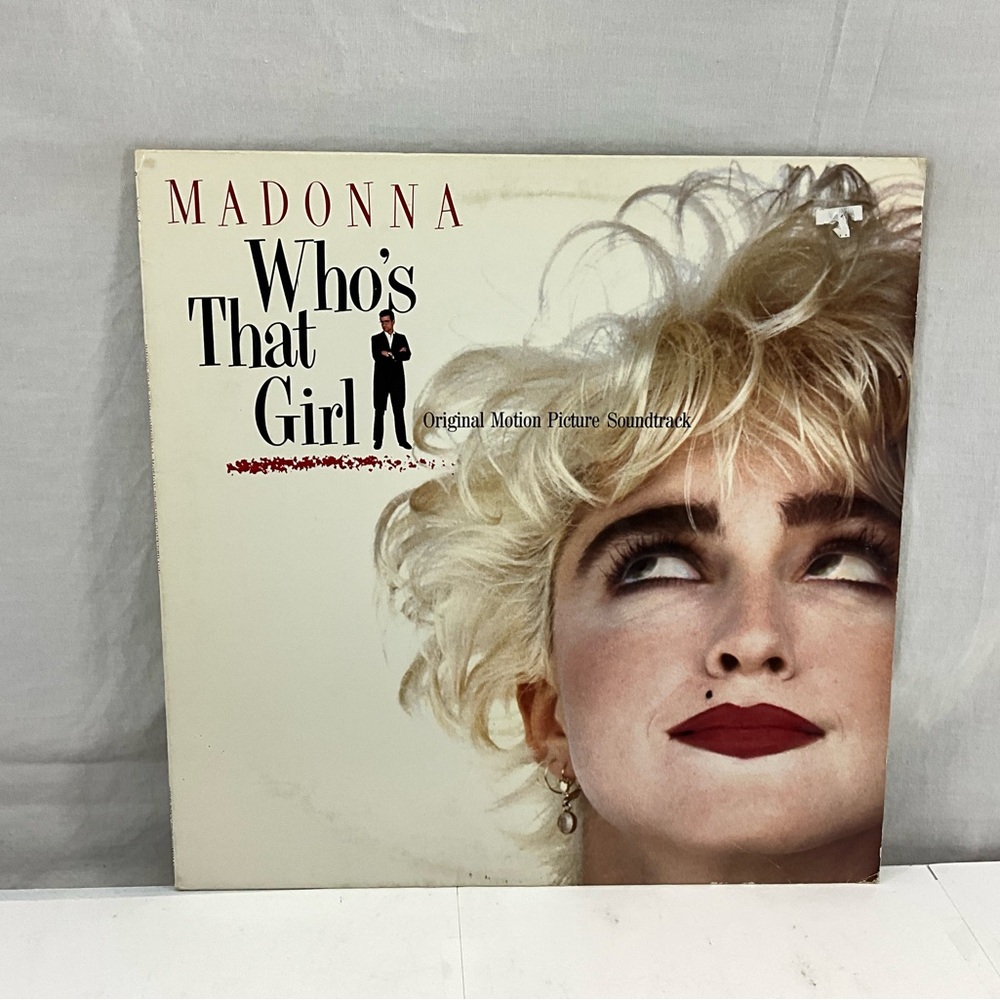 Madonna, Who’s That Girl Motion Picture Soundtrack LP (Sire Records 25611)